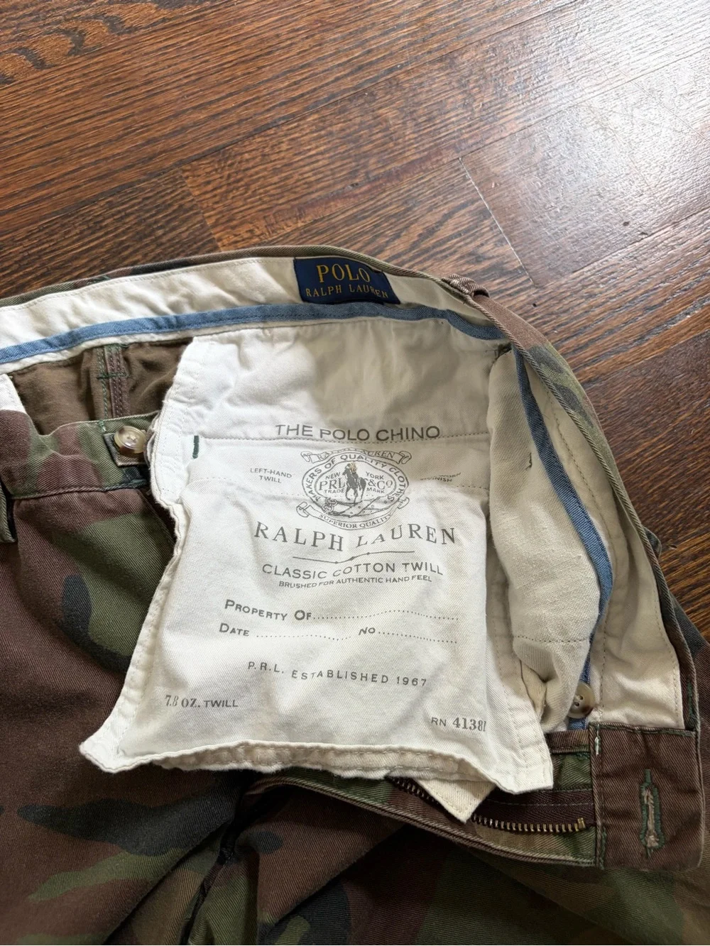 Polo by Ralph Lauren Men's Camouflage Chinos - Green/Brown